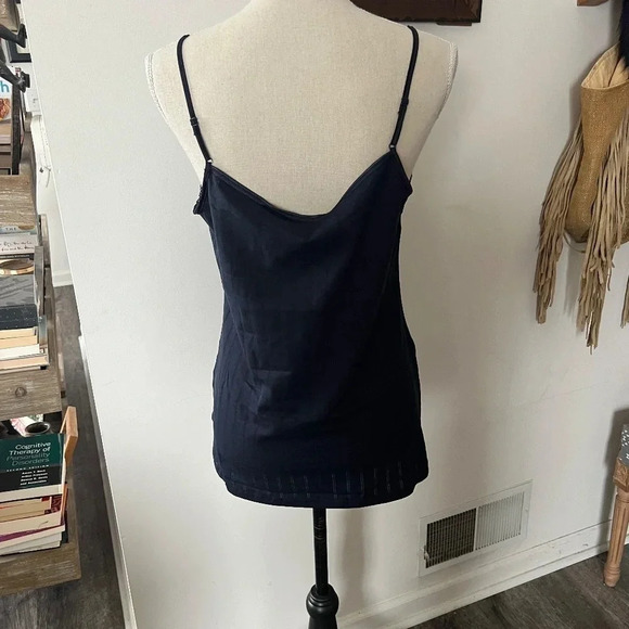 CALIDA Navy Tank with Lace Detail Adjustable Straps L - Picture 5 of 5